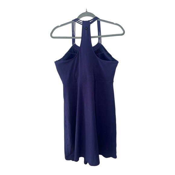 Prana Womens Blue Pristine Racerback Dress, Large - Picture 4 of 7